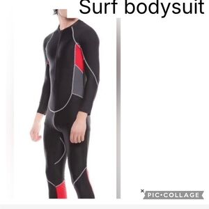 Matai Black and Red surf swimsuit